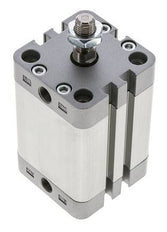 ISO 21287 Doppeltwirkender Kompaktzylinder 40-40mm - Magnetisch - Stange mit Außengewinde