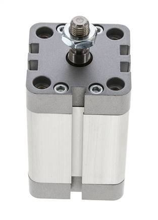 ISO 21287 Doppeltwirkender Kompaktzylinder 40-40mm - Magnetisch - Stange mit Außengewinde