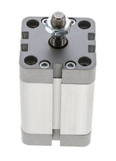 ISO 21287 Doppeltwirkender Kompaktzylinder 40-40mm - Magnetisch - Stange mit Außengewinde