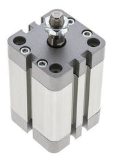 ISO 21287 Doppeltwirkender Kompaktzylinder 40-40mm - Magnetisch - Stange mit Außengewinde