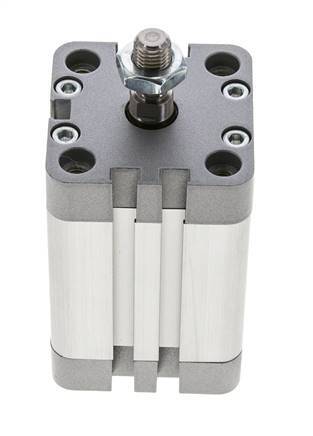 ISO 21287 Doppeltwirkender Kompaktzylinder 40-40mm - Magnetisch - Stange mit Außengewinde