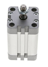 ISO 21287 Doppeltwirkender Kompaktzylinder 40-40mm - Magnetisch - Stange mit Außengewinde