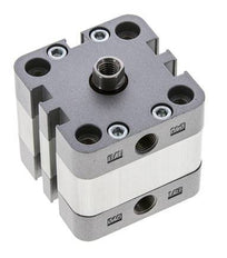ISO 21287 Compact Double Acting Cylinder 40-5mm - Magnetic