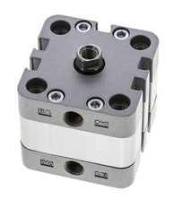 ISO 21287 Compact Double Acting Cylinder 40-5mm - Magnetic