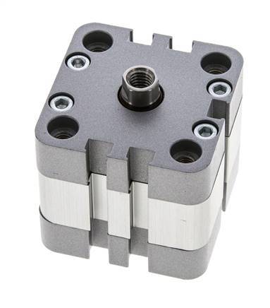ISO 21287 Kompakter doppeltwirkender Zylinder 40-5mm - Magnetisch
