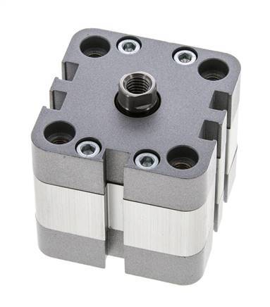 ISO 21287 Kompakter doppeltwirkender Zylinder 40-5mm - Magnetisch