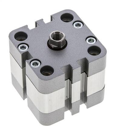 ISO 21287 Kompakter doppeltwirkender Zylinder 40-5mm - Magnetisch