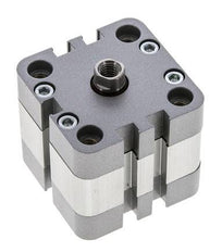 ISO 21287 Kompakter doppeltwirkender Zylinder 40-5mm - Magnetisch