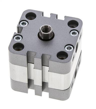 ISO 21287 Kompakter doppeltwirkender Zylinder 40-5mm - Magnetisch