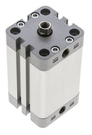ISO 21287 Kompakter doppeltwirkender Zylinder 40-50mm - Magnetisch