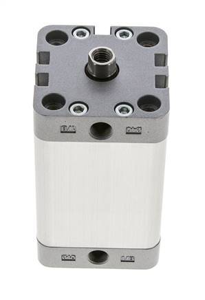 ISO 21287 Kompakter doppeltwirkender Zylinder 40-50mm - Magnetisch