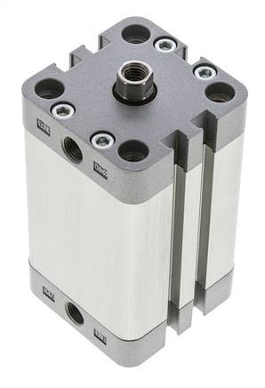 ISO 21287 Compact Double Acting Cylinder 40-50mm - Magnetic