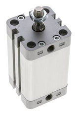 ISO 21287 Compact Double Acting Cylinder 40-50mm - Magnetic - Male Rod