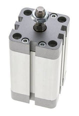 ISO 21287 Kompakter doppeltwirkender Zylinder 40-50mm - Magnetisch - Stange mit Außengewinde