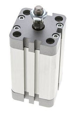 ISO 21287 Kompakter doppeltwirkender Zylinder 40-60mm - Magnetisch - Stange mit Außengewinde