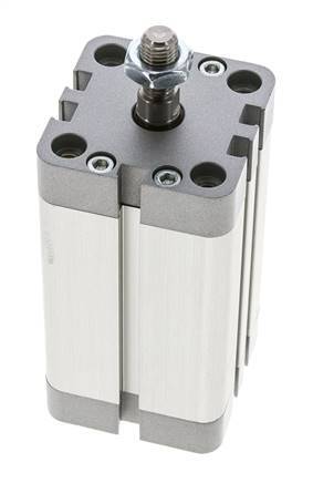 ISO 21287 Kompakter doppeltwirkender Zylinder 40-60mm - Magnetisch - Stange mit Außengewinde