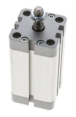 ISO 21287 Kompakter doppeltwirkender Zylinder 40-60mm - Magnetisch - Stange mit Außengewinde
