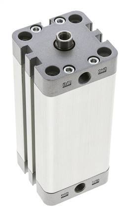 ISO 21287 Kompakter doppeltwirkender Zylinder 40-80mm - Magnetisch