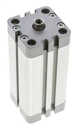 ISO 21287 Kompakter doppeltwirkender Zylinder 40-80mm - Magnetisch