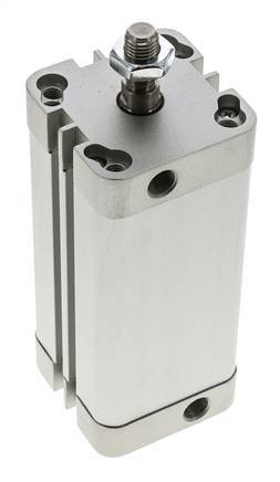 ISO 21287 Kompakter doppeltwirkender Zylinder 40-80mm - Magnetisch - Stange mit Außengewinde