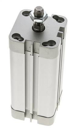 ISO 21287 Kompakter doppeltwirkender Zylinder 40-80mm - Magnetisch - Stange mit Außengewinde