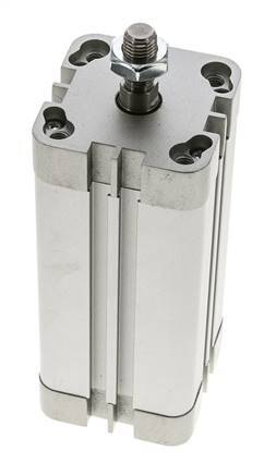 ISO 21287 Kompakter doppeltwirkender Zylinder 40-80mm - Magnetisch - Stange mit Außengewinde