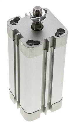 ISO 21287 Kompakter doppeltwirkender Zylinder 40-80mm - Magnetisch - Stange mit Außengewinde