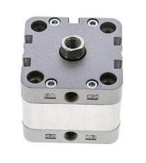 ISO 21287 Kompakter doppeltwirkender Zylinder 50-10mm - Magnetisch