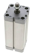 ISO 21287 Kompakter doppeltwirkender Zylinder 50-100mm - Magnetisch - Stange mit Außengewinde
