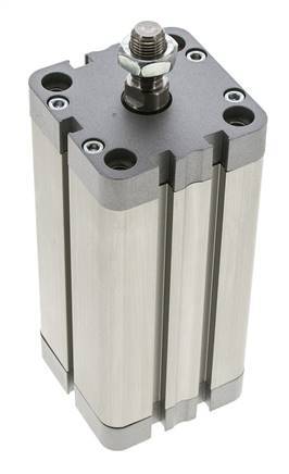 ISO 21287 Kompakter doppeltwirkender Zylinder 50-100mm - Magnetisch - Stange mit Außengewinde