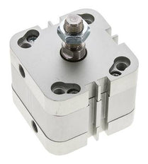 ISO 21287 Doppeltwirkender Kompaktzylinder 50-10mm - Magnetisch - Außengewinde