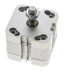 ISO 21287 Doppeltwirkender Kompaktzylinder 50-10mm - Magnetisch - Außengewinde