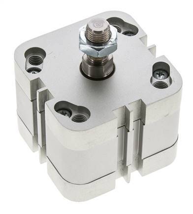 ISO 21287 Doppeltwirkender Kompaktzylinder 50-10mm - Magnetisch - Außengewinde