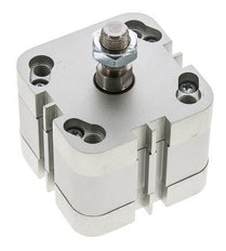 ISO 21287 Doppeltwirkender Kompaktzylinder 50-10mm - Magnetisch - Außengewinde