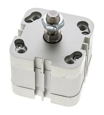 ISO 21287 Doppeltwirkender Kompaktzylinder 50-10mm - Magnetisch - Außengewinde