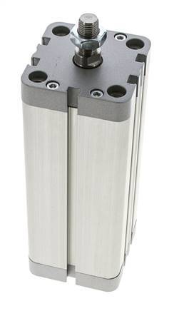 ISO 21287 Compact Double Acting Cylinder 50-125mm - Magnetic - Male Rod