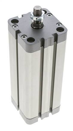 ISO 21287 Doppeltwirkender Kompaktzylinder 50-125mm - Magnetisch - Stange mit Außengewinde