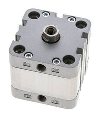 ISO 21287 Kompakter doppeltwirkender Zylinder 50-15mm - Magnetisch
