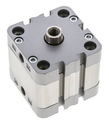 ISO 21287 Kompakter doppeltwirkender Zylinder 50-15mm - Magnetisch