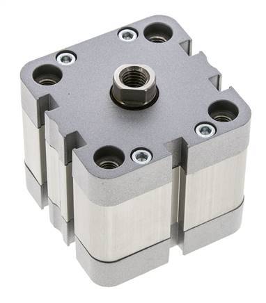 ISO 21287 Kompakter doppeltwirkender Zylinder 50-15mm - Magnetisch