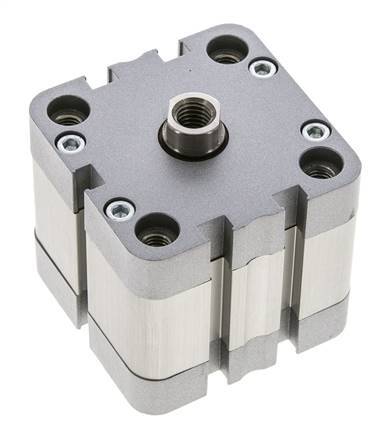 ISO 21287 Kompakter doppeltwirkender Zylinder 50-15mm - Magnetisch