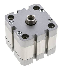 ISO 21287 Kompakter doppeltwirkender Zylinder 50-15mm - Magnetisch