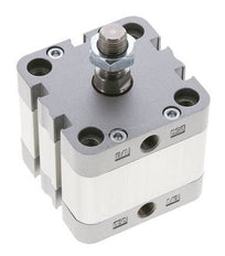 ISO 21287 Doppeltwirkender Kompaktzylinder 50-15mm - Magnetisch - Außengewinde