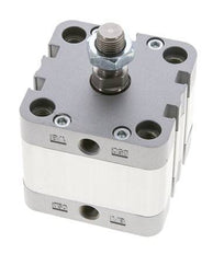 ISO 21287 Doppeltwirkender Kompaktzylinder 50-15mm - Magnetisch - Außengewinde