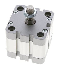 ISO 21287 Doppeltwirkender Kompaktzylinder 50-15mm - Magnetisch - Außengewinde