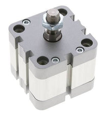 ISO 21287 Doppeltwirkender Kompaktzylinder 50-15mm - Magnetisch - Außengewinde