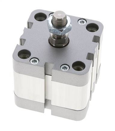 ISO 21287 Doppeltwirkender Kompaktzylinder 50-15mm - Magnetisch - Außengewinde