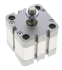 ISO 21287 Doppeltwirkender Kompaktzylinder 50-15mm - Magnetisch - Außengewinde