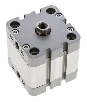 ISO 21287 Kompakter doppeltwirkender Zylinder 50-20mm - Magnetisch