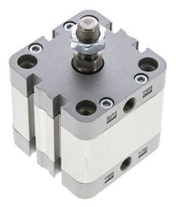 ISO 21287 Doppeltwirkender Kompaktzylinder 50-20mm - Magnetisch - Stange mit Außengewinde